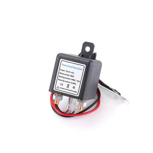 汽车电池漏电120A遥控继电器电源保护专用12V24V 遥控断电开关