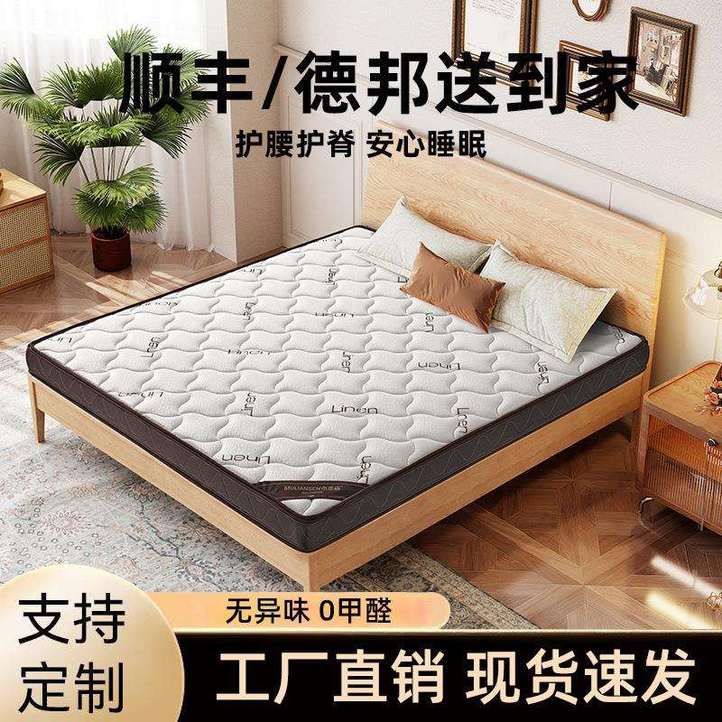 天然椰棕床垫家用卧室环保棕榈护脊乳胶学生棕垫榻榻米垫子厂