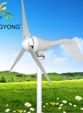 风力涡FY100w12轮机12V24V200W300风W00W力发电w机windp4oer