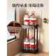 实木式 置物室中内感花架子 架博古架茶室MSM小型鱼架客厅落地缸式