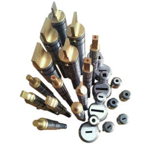 欣琳牌D工位数控转塔百叶窗冲模真空淬火低碳钢板冲切冲裁模刀片