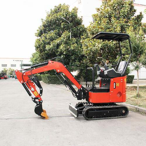 工厂小型挖掘机农业种挖坑土机家ZQN用带迷你履工程机械抓植木挖