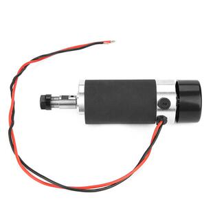 外有R置碳刷E11机48V300W刷NHJ高速风冷主轴电机配座雕刻PCB主轴