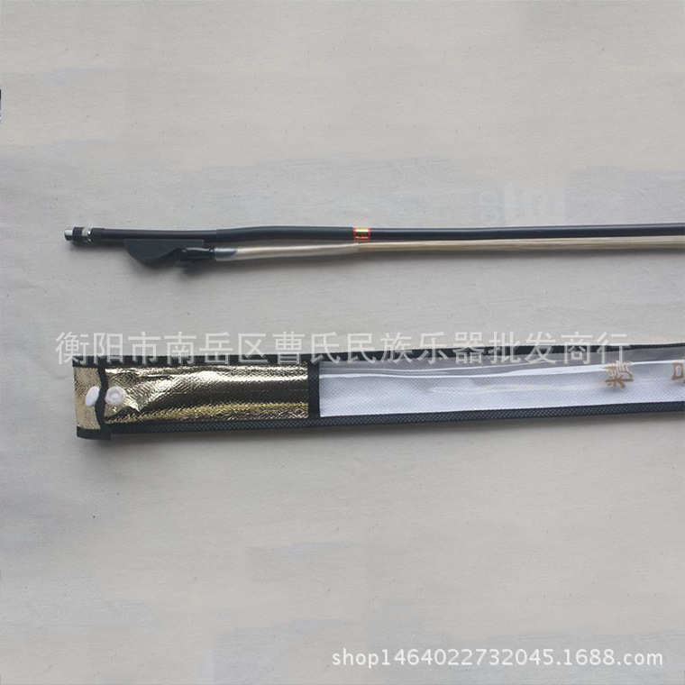 专业二胡琴弓 编织二胡弓无结天然白马尾 二演奏乐器配件