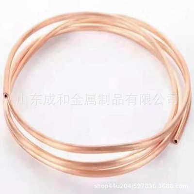 厂家定制生产TP2紫铜管空调制冷专用铜管9.52 12.7 15.88输送铜管