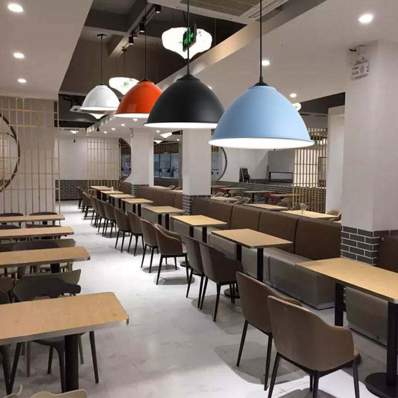 吊灯简约现代工业风餐厅创意个性美发店理发店灯发廊专用单头灯罩