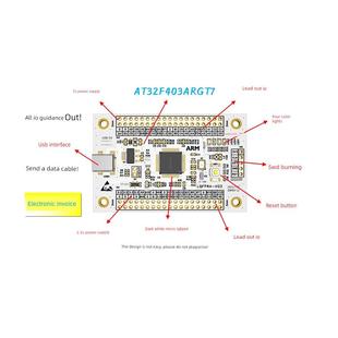 AT32F403ARGT7核心板AT32F403ARGT7小系统板AT32F403开发板