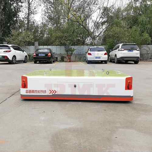 无轨智能搬运车矿用液压支腿平板运输车电动遥控移动台车