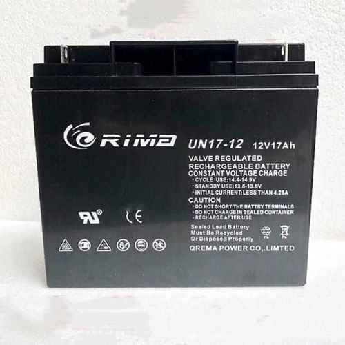 RIMA瑞玛蓄电池UN-12V12AH 监控 消防机柜 UPS电源主机 电梯门禁