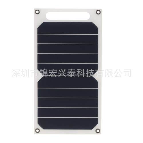 6W6V太阳能电池板 SUNPOWER柔性光伏板户外太阳能移动充电器