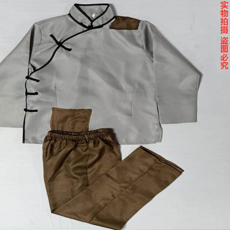 高档叫花子古成装装乞丐服服演出人男代女古要饭衣服济公破烂补丁