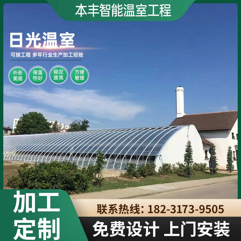 加工冬季暖棚 日光温室 农业种植保温棚 镀锌钢管大棚