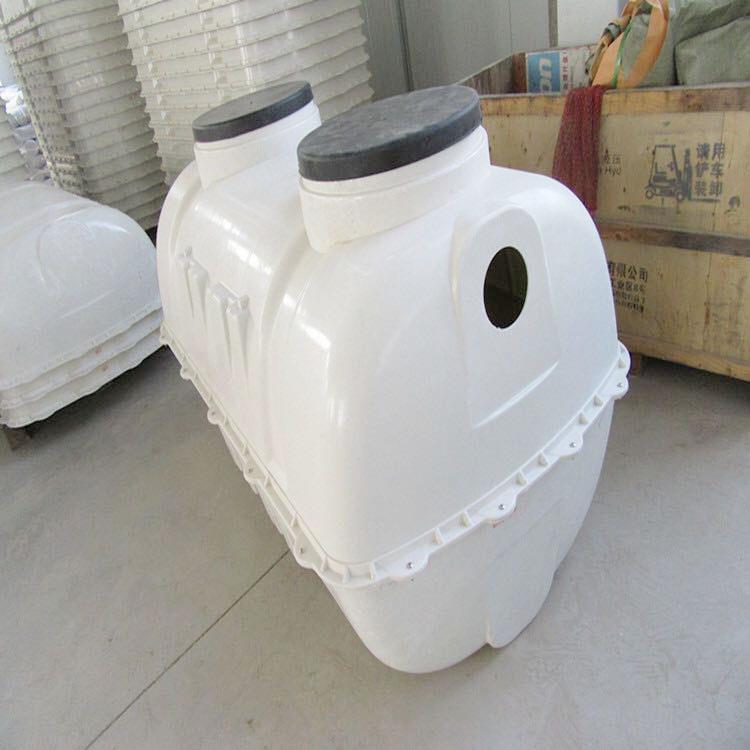 三格式玻璃钢化粪池1.5立方2立方家用小型玻璃钢模压化粪池成品