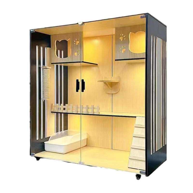 猫笼家用室内猫别墅实木猫笼子家用室内超大双层猫屋猫舍猫柜猫窝,宠物/宠物食品及用品,猫窝/屋/帐篷/沙发,淘宝优惠券,粉丝福利购,淘宝优惠卷