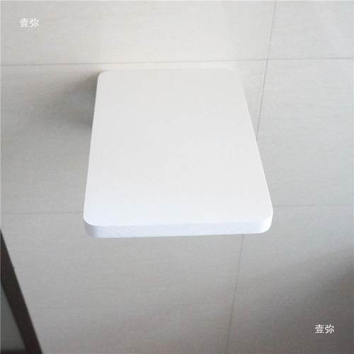 反落式书枱叠桌家用上墙小餐折桌th$*&sdy壁挂木下翻隐形可叠松折