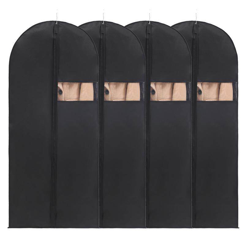 衣服防尘袋 双层加厚无纺布衣服套大衣西服罩衣物收纳防尘袋