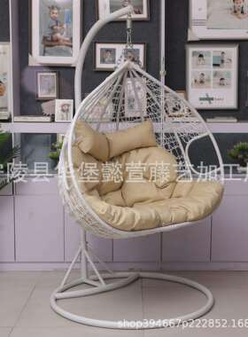铁艺鸟椅巢ukef5751双人吊吊藤椅吊篮秋千户外内阳台新室款懒人篮