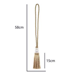 Tassel Curtain Tassels Hanging Big Ball Simple 1Pc Tieback