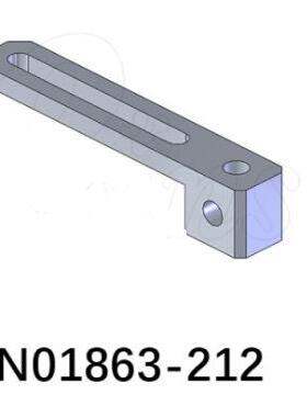 滑移40支架-M6(细螺纹) N01863-212 131156 10.3g机械手冶具夹具