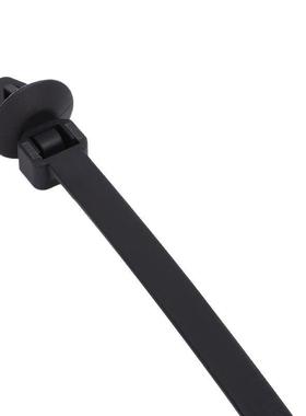 汽车飞机扎带6.5*60mmHS1821型500条/包杉螺旋树型固头定1卡