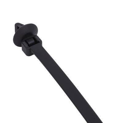 汽车飞机扎带6.5*60mmHS1821型500条/包杉螺旋树型固头定1卡