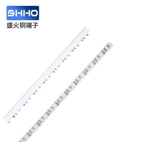 C45 DZ47汇流排 3P断路器接线端子 紫铜连接铜排 63A一米