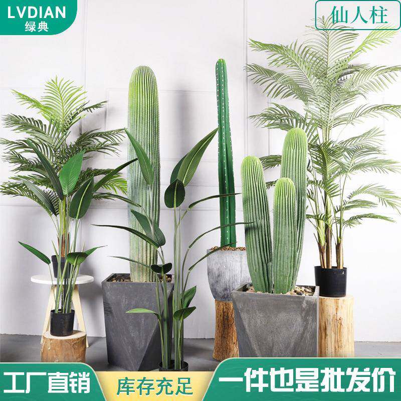 厂家型仿LD-XRZ2真人仙柱 摆件多肉盆假绿植大植物造景客景厅仙人