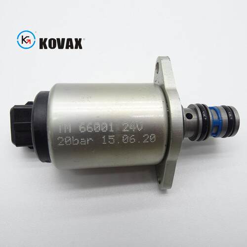 KOVAX 旋挖电磁阀TM66001 24V 20Bar 挖掘机液压泵比例电磁阀