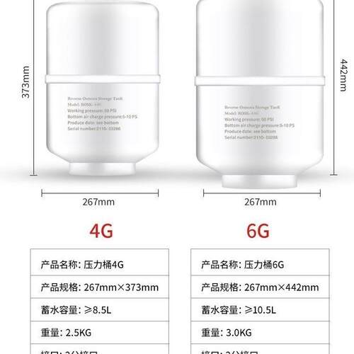 11G20G商务机防爆压力桶通用增压桶储水压力罐4g原装正品通用型