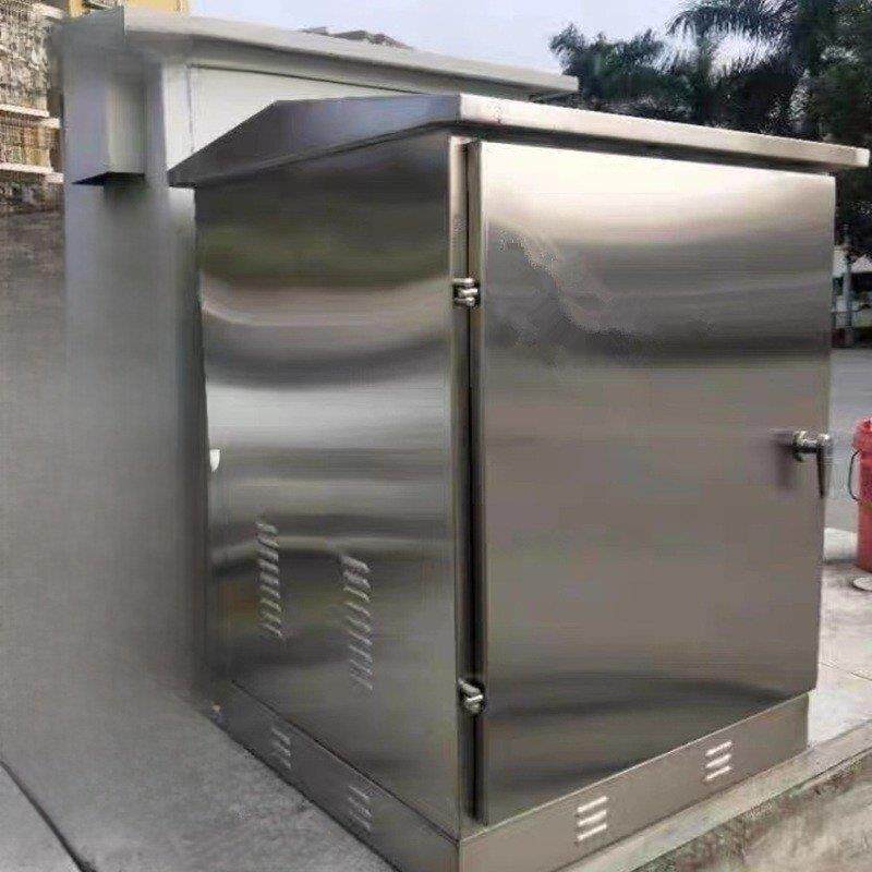 户外配电箱防水不锈钢网络机柜弱电监控箱设备箱室外防雨壁挂机柜