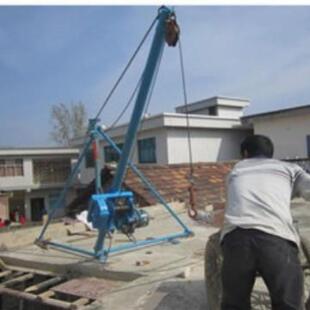 高速吊运机三脚吊三角架式吊运机建筑吊机三角形吊运机