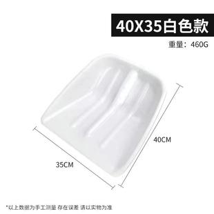 塑料铲子钢化塑料掀家用铲雪锹雪橇铲冬天除雪铲推雪扫雪清雪工具