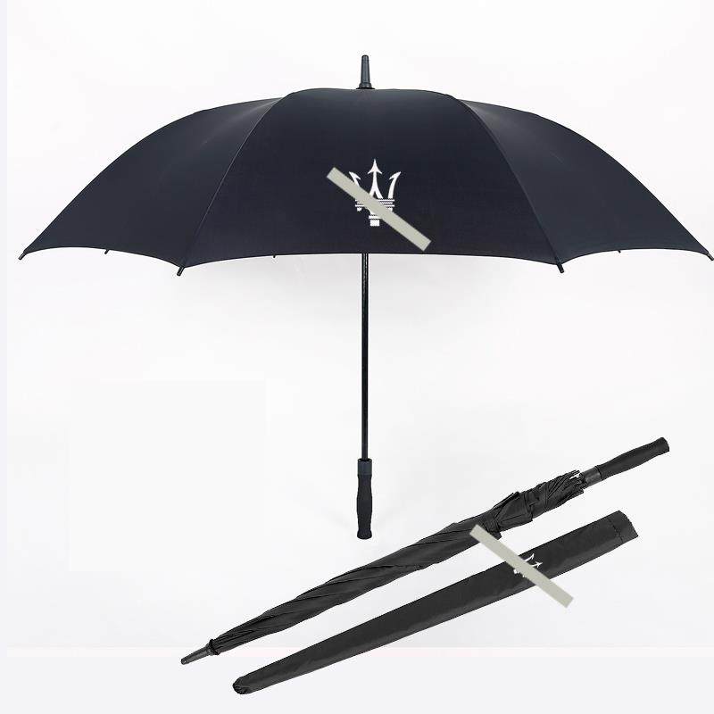 正品Msr直ati伞黑胶e防晒杆伞玛莎拉蒂折叠a晴雨伞4S店超轻高档礼