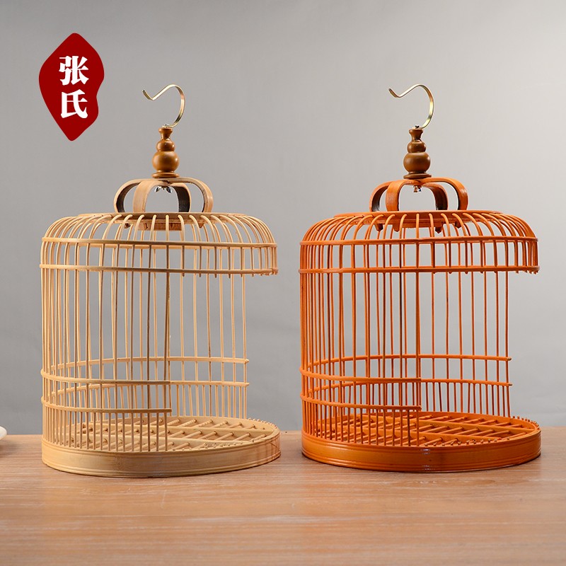 创意特色鸟笼餐具明档摆台餐具时尚主题餐具点心篮餐具竹鸟笼餐具