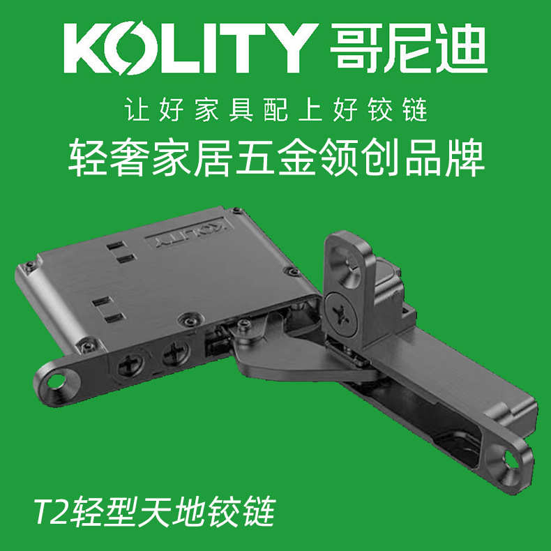 哥尼迪木门装饰柜隐藏式天地门铰合页极简铝框玻璃门缓冲天地铰链