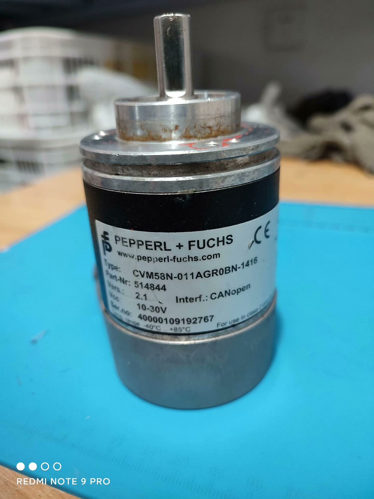 倍加福编码器CVM58N-011AGR0BN-1416，二手