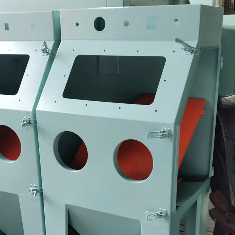 6050手持式喷沙机小型手动箱式打沙机五金模具除锈翻新喷砂机