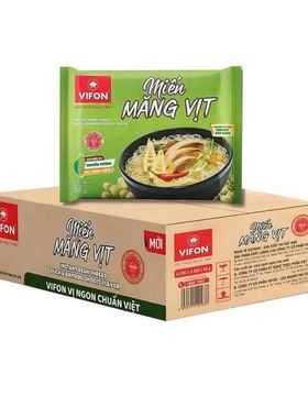 越南Vifon Mien mang vit鸡肉味细粉丝58g冲泡早餐免煮一整箱24包