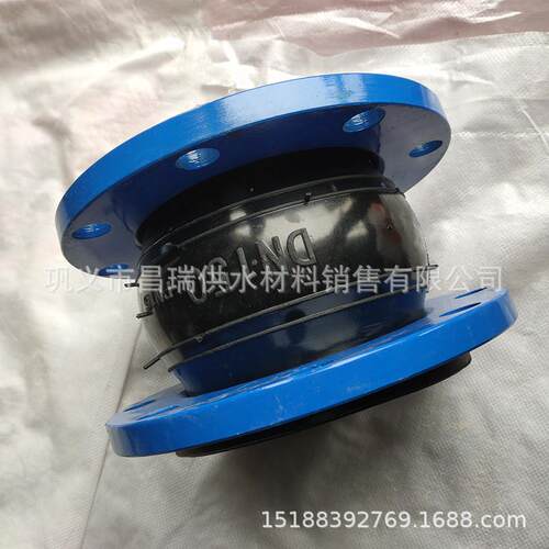 NBR丁腈橡胶软接头 耐油污水橡胶软接头 石油化工管道膨胀节