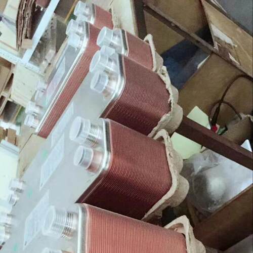 不锈钢钎焊换热器系统配套冷却蒸发冷凝工业不锈钢热交换器供应