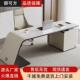 设意式 轻桌奢端极简书客厅大长老板桌转角DKZ实木办公桌高计师电