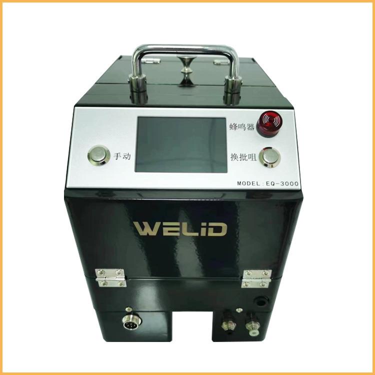 EQ-3000手持式气吹螺丝机半自动打螺丝供料机大料仓全自动锁机用