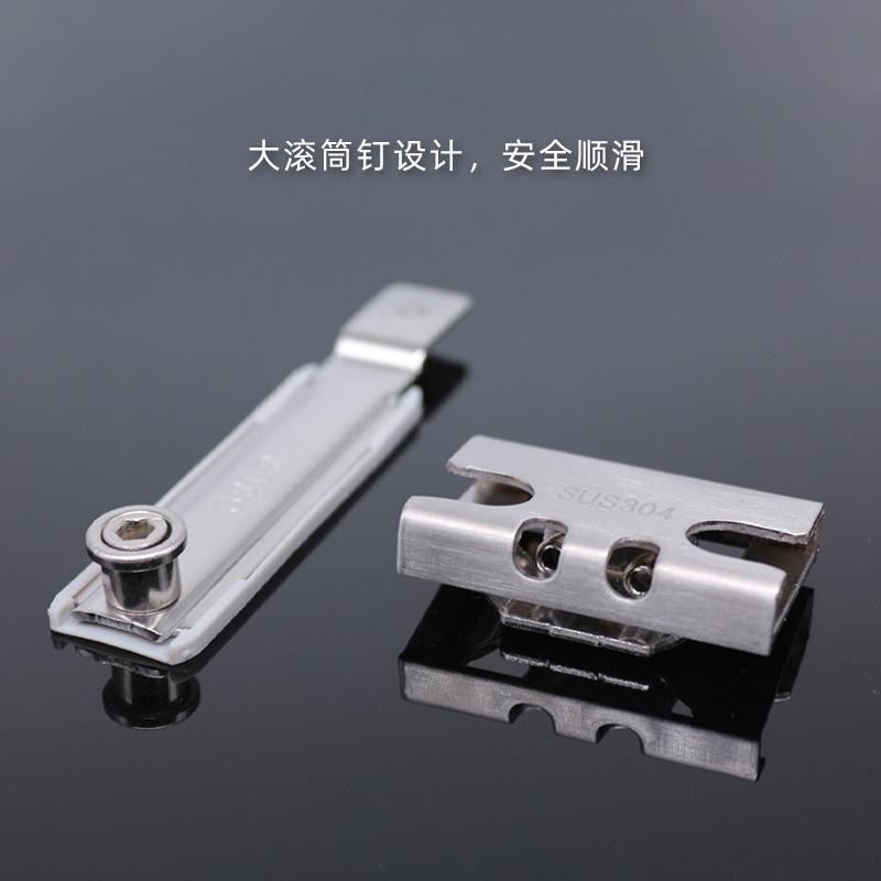 锈不钢点断佐致(收桥铝门窗滑锁盗块锁座纱窗平开窗防撬防锁扣锁