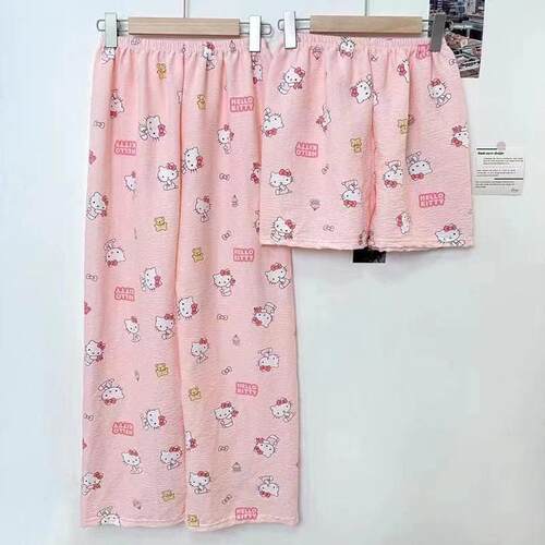 Cute home shorts, sleeping pants, women can wear them