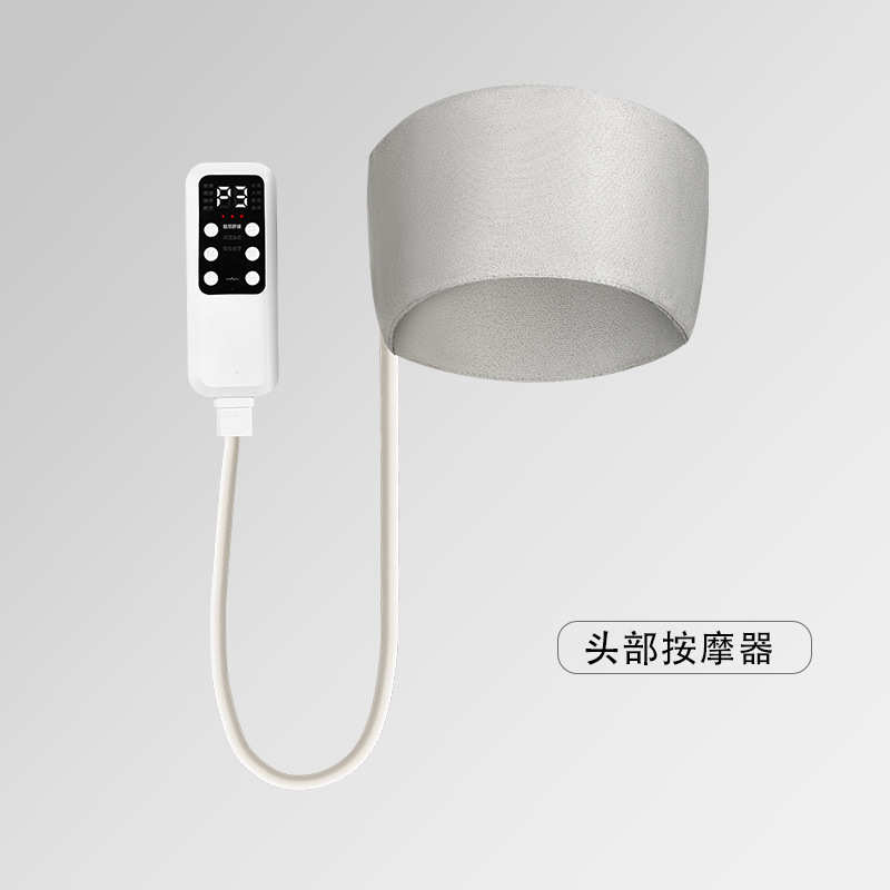 新款空气波头部按摩器家用头疗仪电加热敷气囊家用睡眠按摩仪