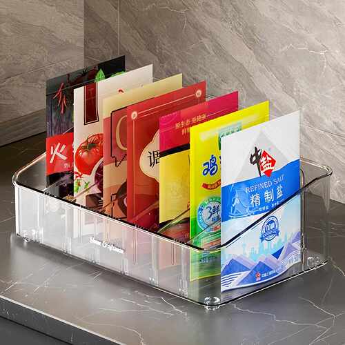 Spice container storage box, countertop seasoning salt kitch