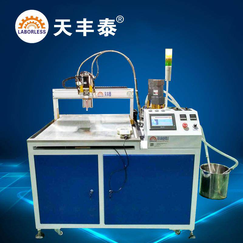 常州商标滴胶机厂家货源水晶滴胶机器点胶机AB双组份自动灌胶机