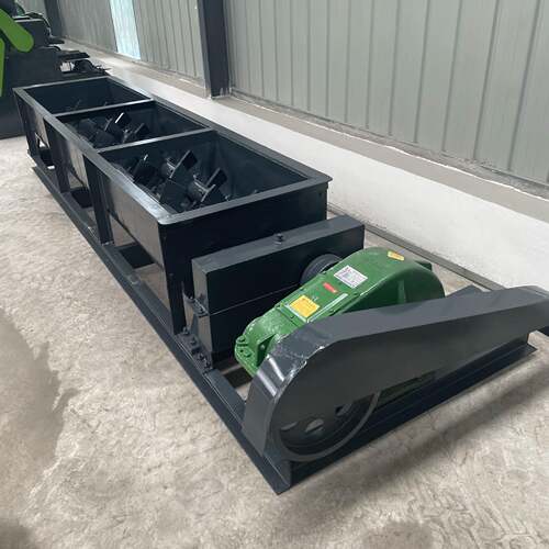 供应粘土砖机双轴搅拌机红砖厂双轴加湿搅拌机煤泥混合机