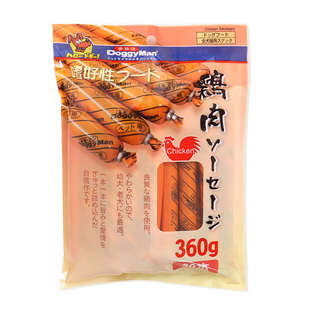 宠物香肠狗狗零食牛肉小型犬泰迪鸡肉360g 日本多格漫火腿肠20根装
