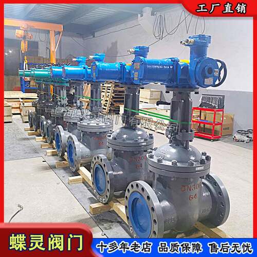 现货矿山井下电动防爆闸阀MBZ941H-100C高压矿用隔爆型法兰闸板阀